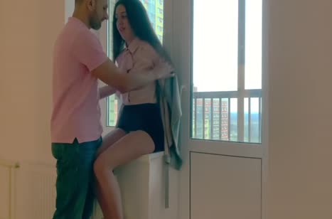 Соседка пригласила парня в гости на анал